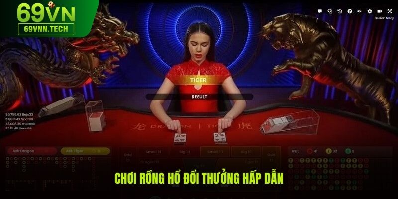 Chơi Rồng Hổ online đổi thưởng hấp dẫn